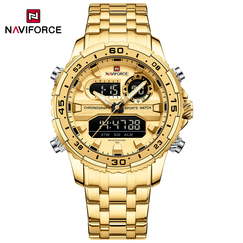 Luxury Watch Trading - NAVIFORCE męskie zegarki kwarcowe luksusowy handel
