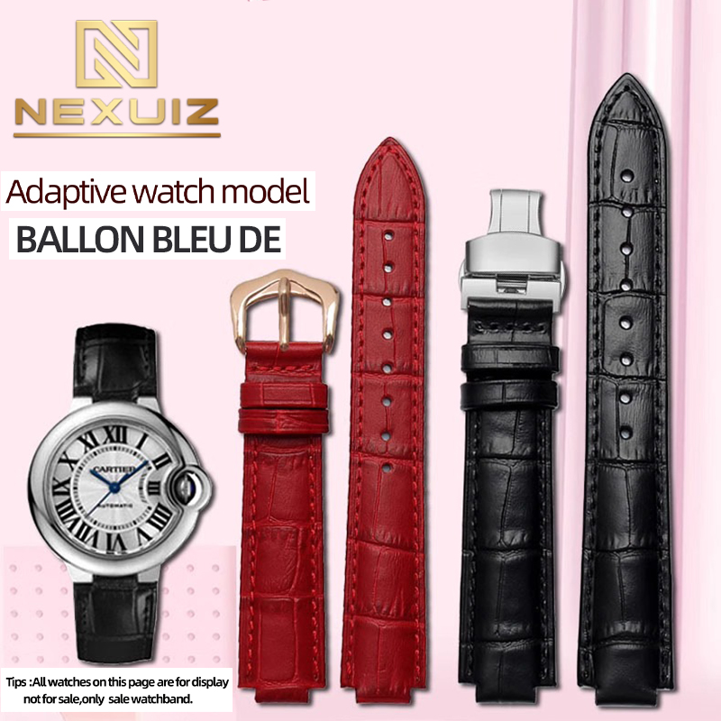 Cartier Watch Ballon Bleu - Skórzany pasek do zegarka BALLON BLEU