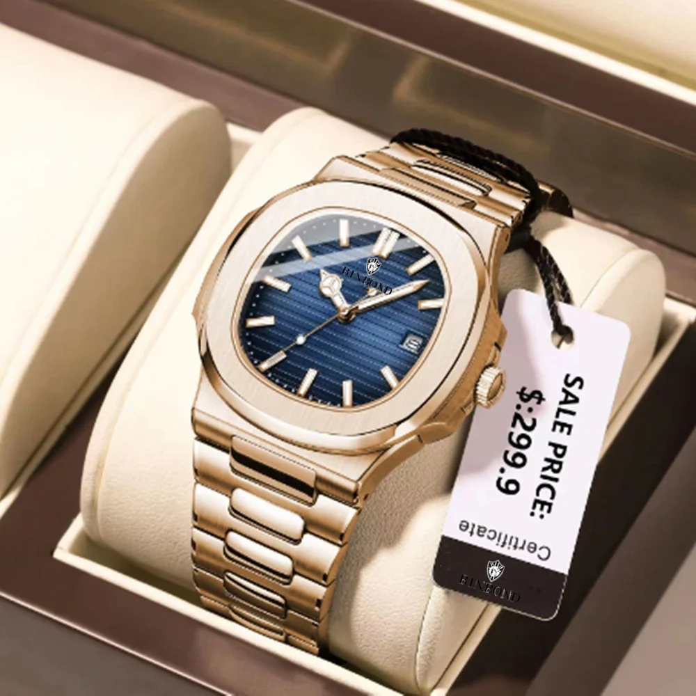 Luxury Watch German - Nowy Szwajcarski Zegarek Męski Casual w
