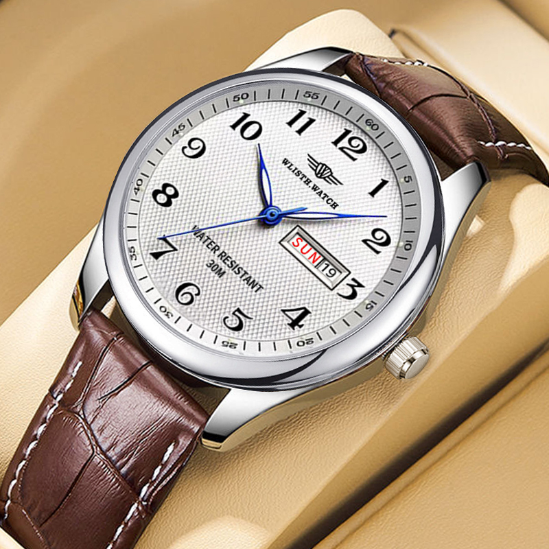 Luxury Watch Holder For Men - WLISTH Luksusowy Zegarek Męski Kwarcowy Cyfry