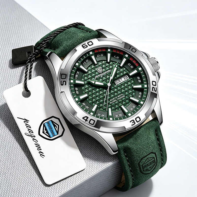 Luxury Watch Holder For Men - PAAZOMU Luksusowa Marka Zegarków Męskich Modny