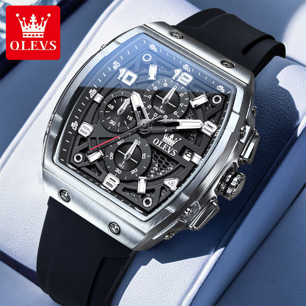 Luxury Watch Magazine - OLEVS Męskie Zegarki 2976 Luksusowy Modny