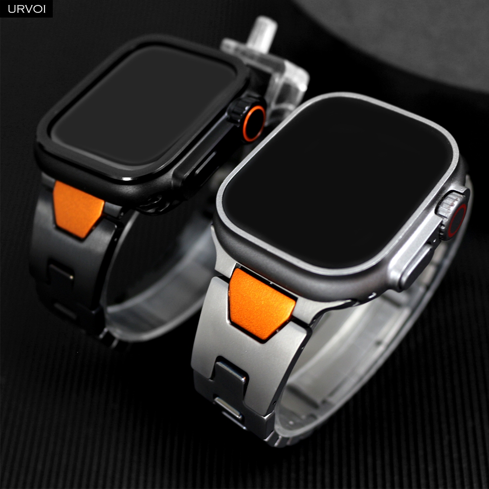 Luxury Watch Ap - URVOI Luksusowa męska bransoleta ze stali