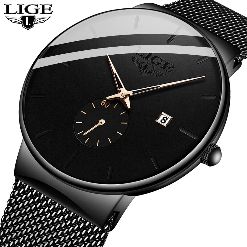 Luxury Watch Top 10 - LIGE modne męskie zegarki Top marka