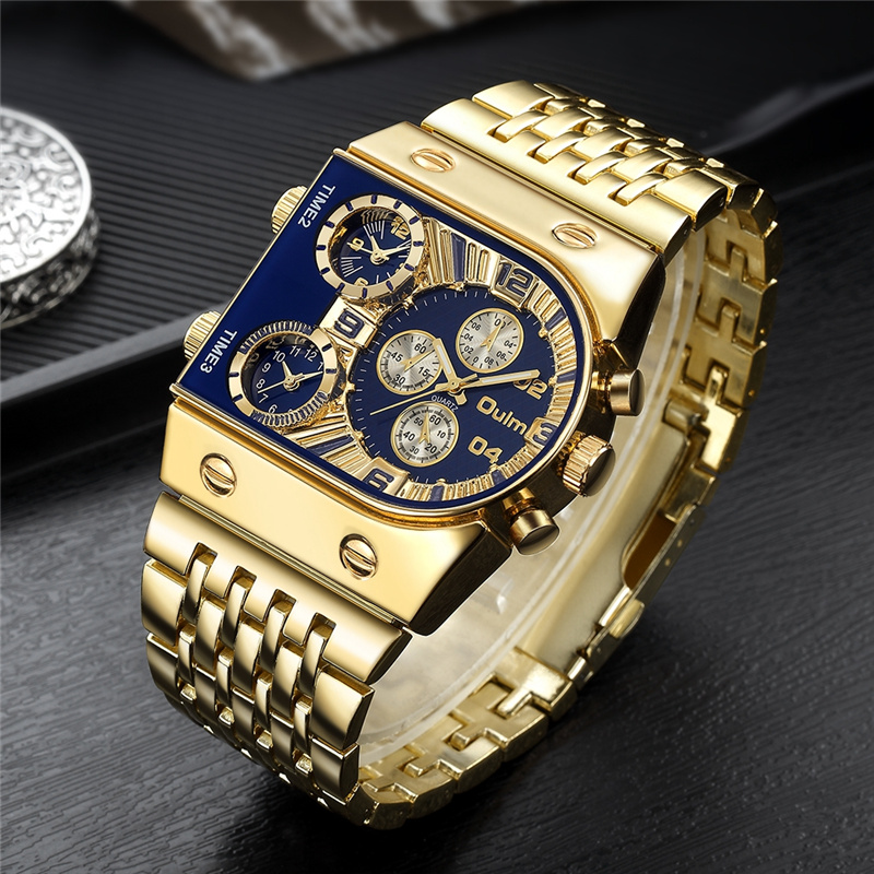 Luxury Watch Exhibition - 2024 nowe zegarki kwarcowe Oulm mężczyźni