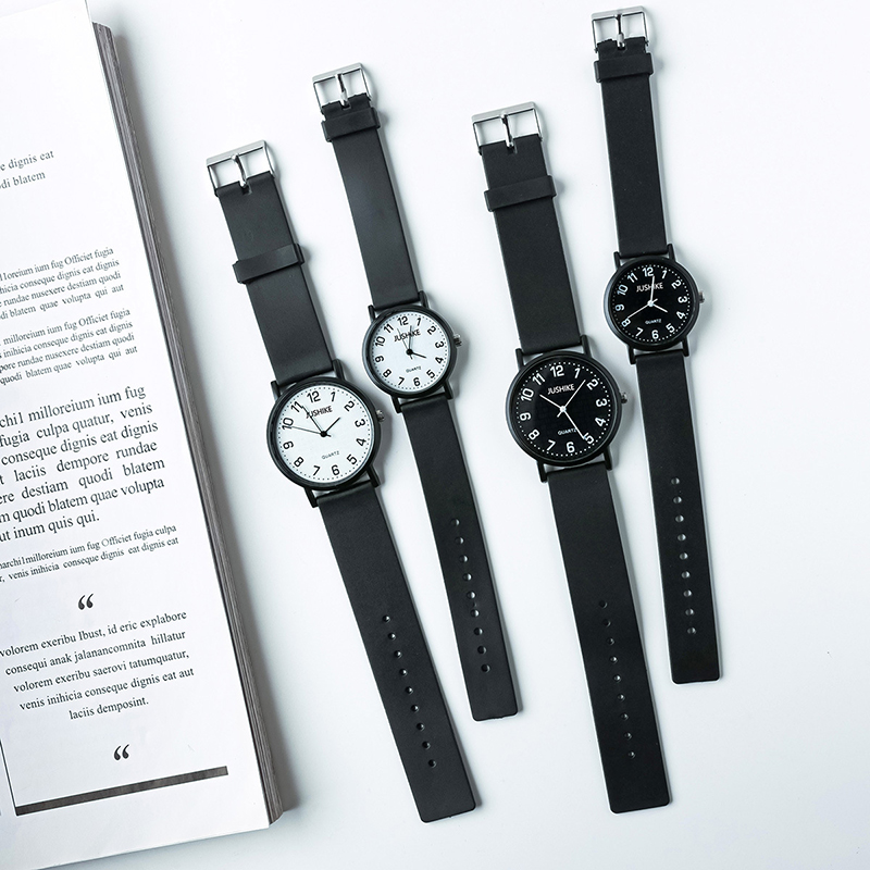 Luxury Watch For Sale - Prosty czarny zegarek kwarcowy zegarki dla