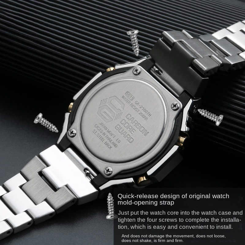GA2100 taśma metalowa dla G-SH – Casio Watch G-Shock Ga-2100 recenzja i cena