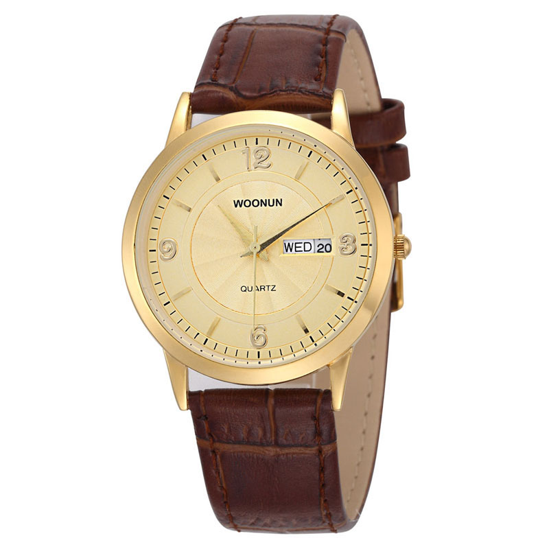 WOONUN Top marka luksusowe zło – Luxury Watch Holder For Men recenzja i cena