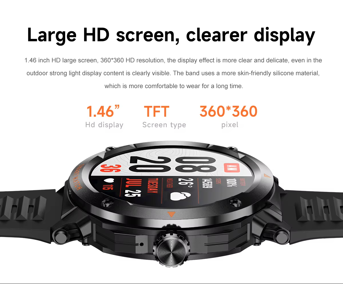 Smartwatch NFC Bezprzewodowe S – Luxury Watch German recenzja i cena