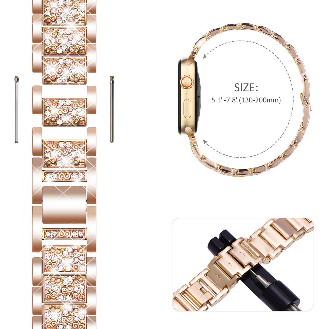 Etui + pasek do zegarka Apple  – Luxury Watch Ap recenzja i cena