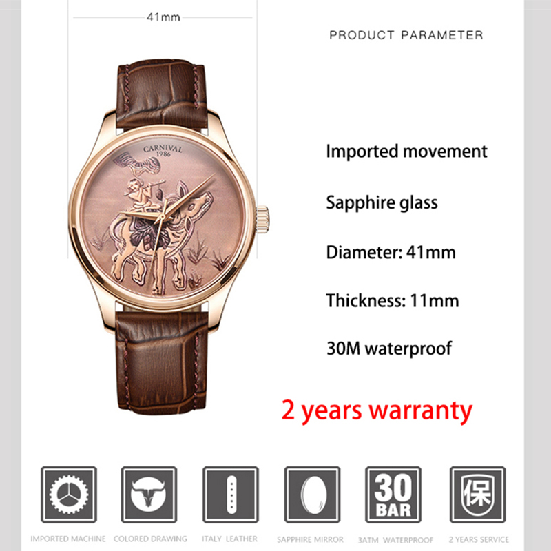 KARNAWAŁ marka moda zodiak wół – Zodiac Luxury Watch recenzja i cena