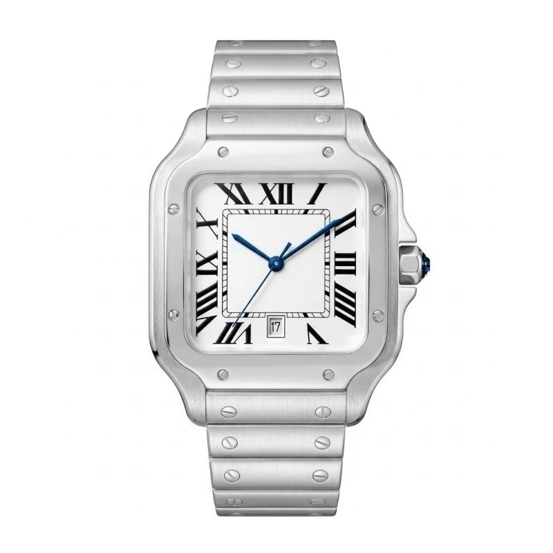 Nowy luksusowy męski zegarek k – Cartier Watch Santos recenzja i cena