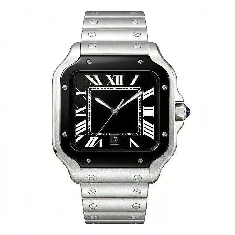 Nowy luksusowy męski zegarek k – Cartier Watch Santos recenzja i cena