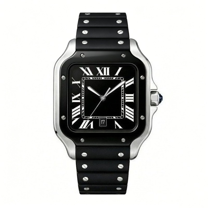 Nowy luksusowy męski zegarek k – Cartier Watch Santos recenzja i cena