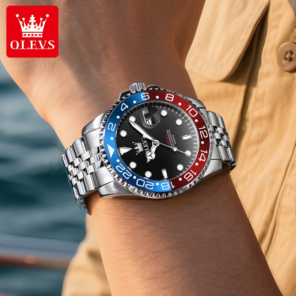 OLEVS 5657 Oryginalny Zegarek  – Luxury Watch Business recenzja i cena