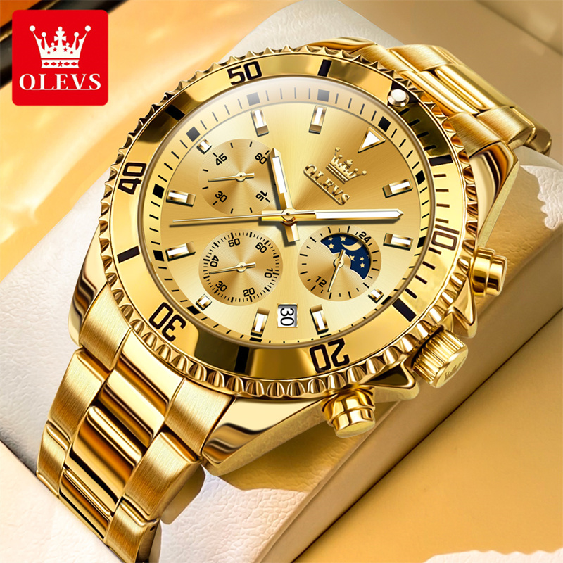 OLEVS zegarek męski Top marka  – Luxury Watch Magazine recenzja i cena