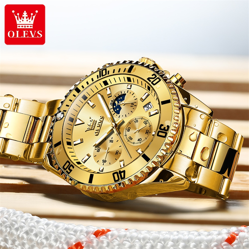 OLEVS zegarek męski Top marka  – Luxury Watch Magazine recenzja i cena