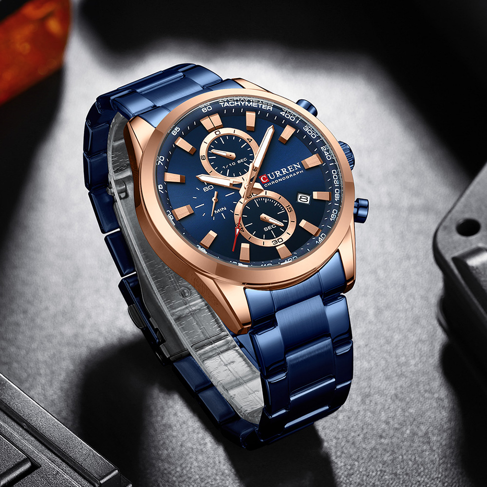 CURREN Luksusowy Chronograf Wo – Luxury Watch Audemars Piguet recenzja i cena