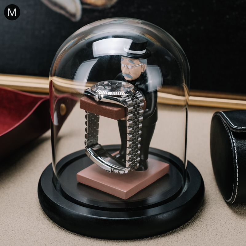 Stół zegarek w starym stylu uc – Luxury Watch Display Case recenzja i cena