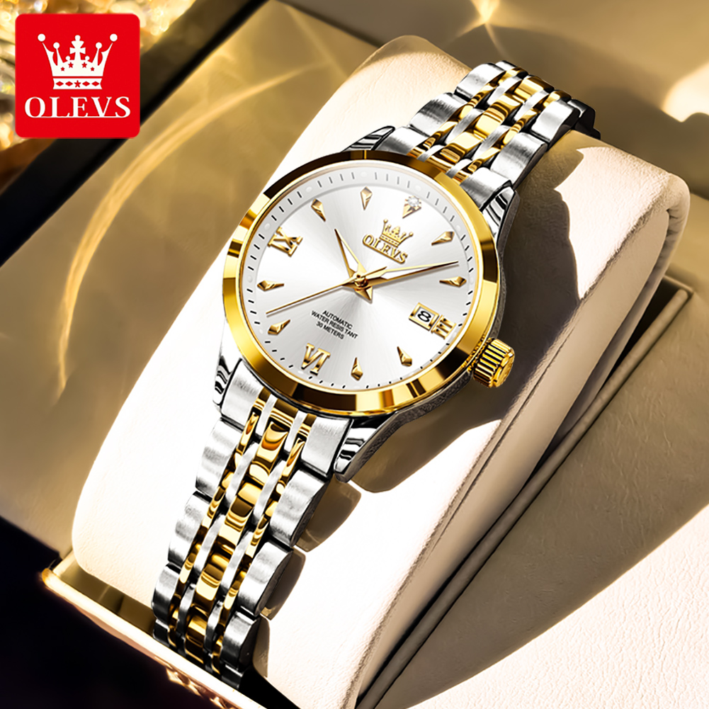 OLEVS 9956 Damski Zegarek Luks – Luxury Watch Moon Phase recenzja i cena