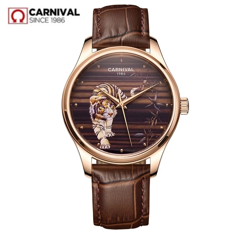 Karnawałowy tygrys z serii luk – Zodiac Luxury Watch recenzja i cena