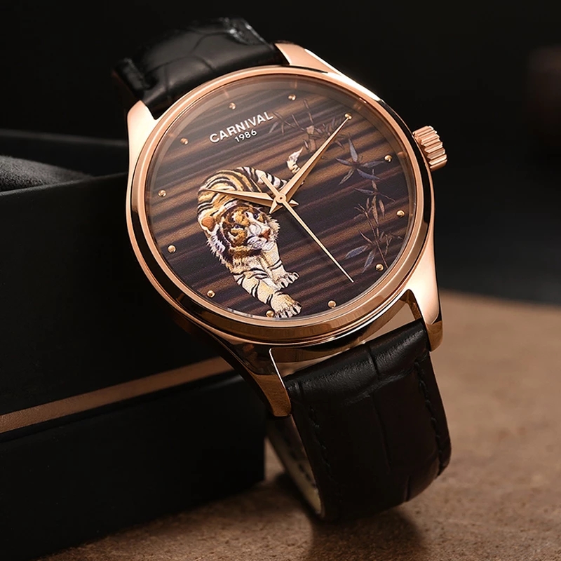 Karnawałowy tygrys z serii luk – Zodiac Luxury Watch recenzja i cena
