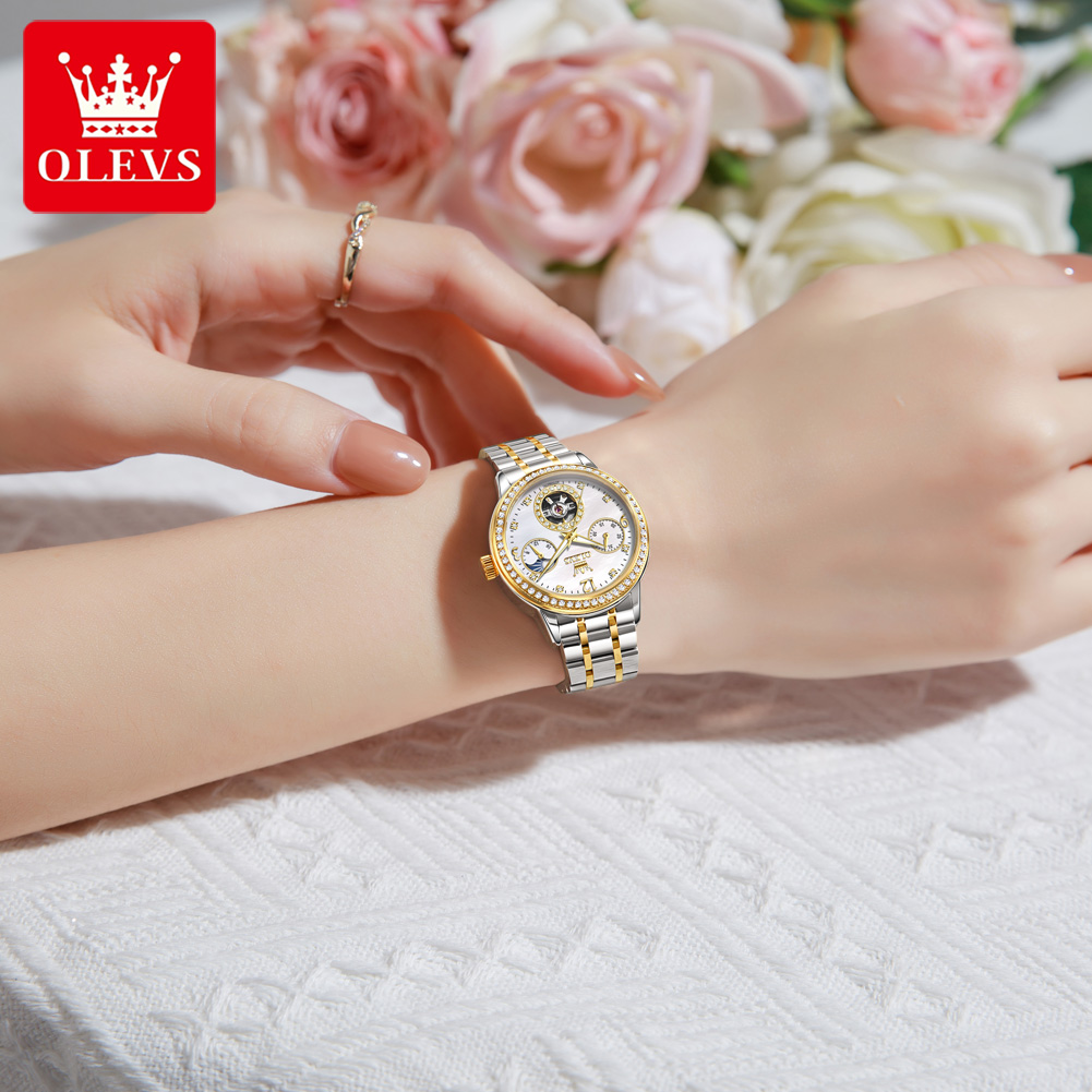 Zegarek automatyczny OLEVS dla – Luxury Watch Moon Phase recenzja i cena