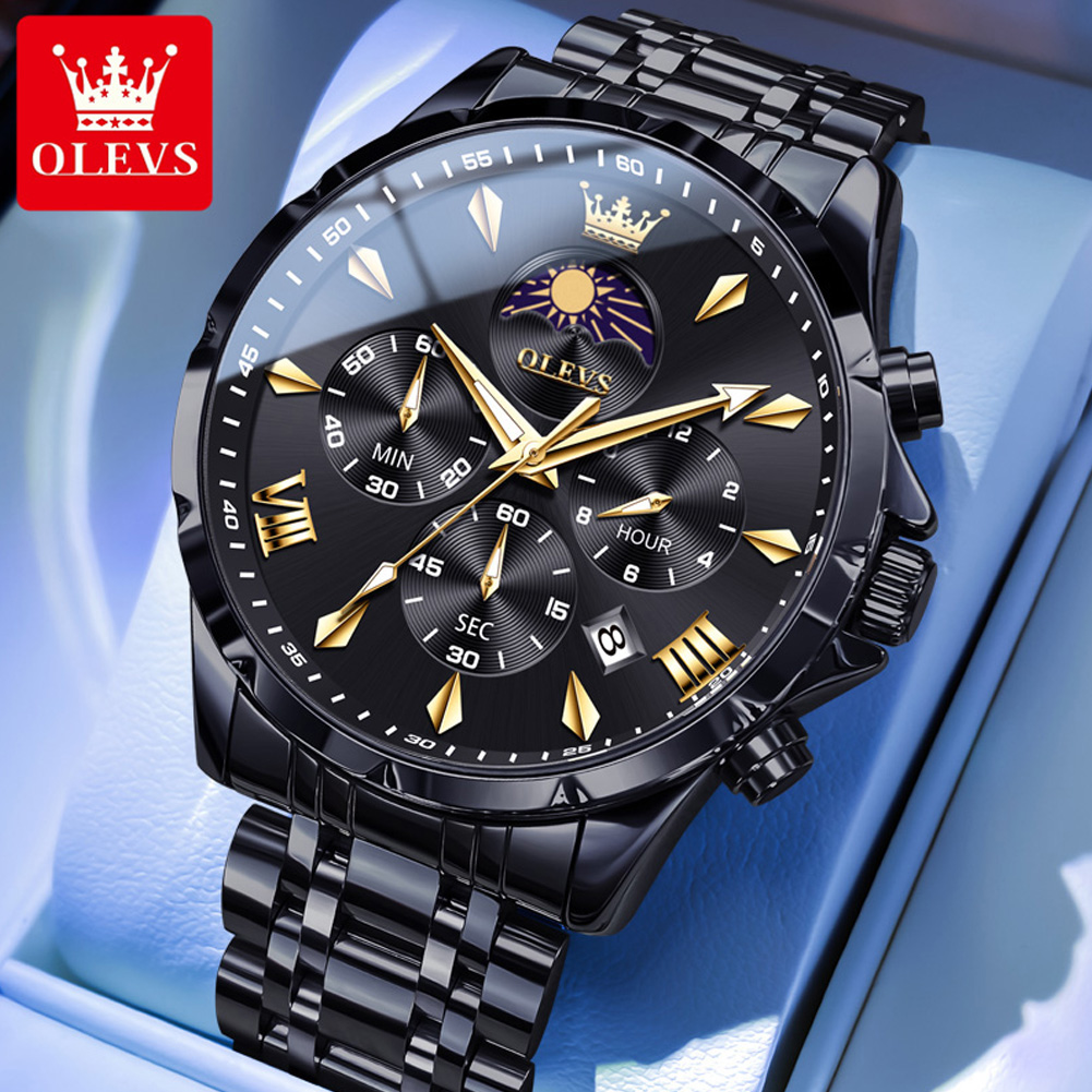 Zegarek męski OLEVS 3653 z kal – Luxury Watch Magazine recenzja i cena