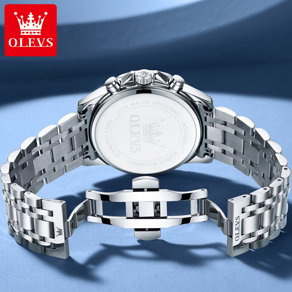 Zegarek męski OLEVS 3653 z kal – Luxury Watch Magazine recenzja i cena
