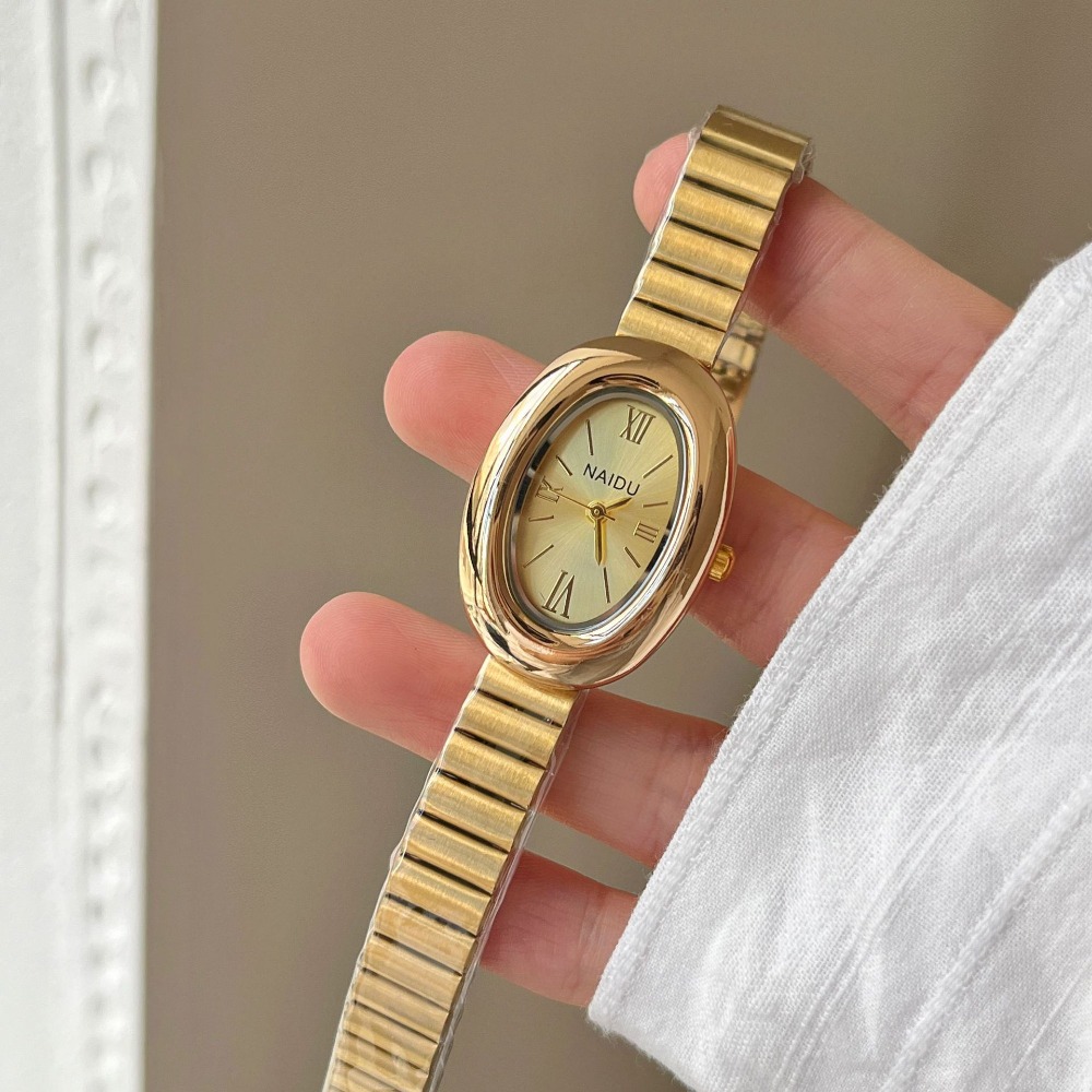 Luksusowy Złoty Owalny Zegarek – Luxury Watch Brand For Women recenzja i cena