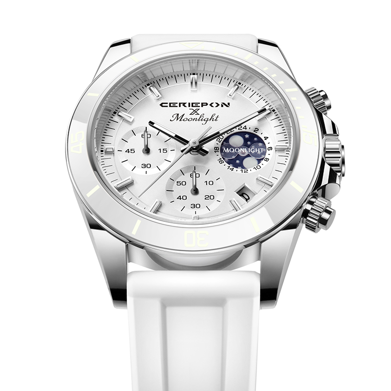Luksusowy damski zegarek kwarc – Luxury Watch Moon Phase recenzja i cena