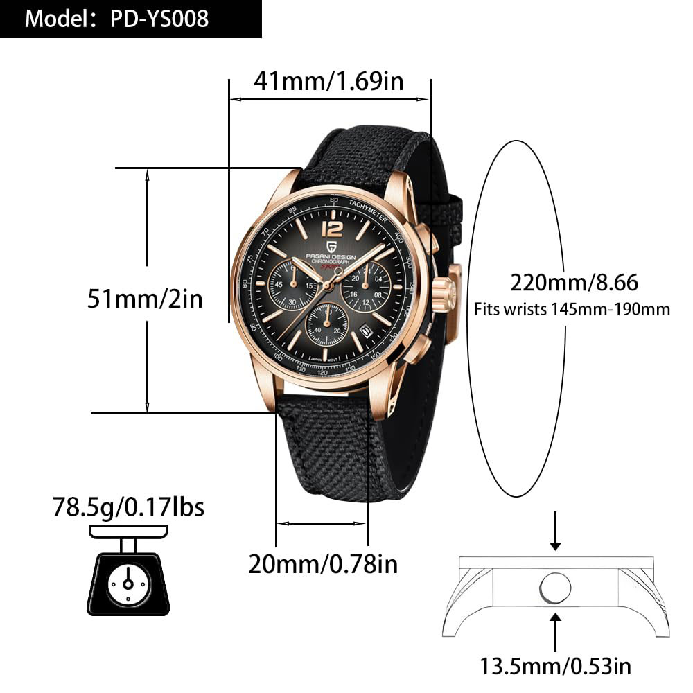 PAGANI DESIGN Nowy Męski Zegar – Luxury Watch Business recenzja i cena