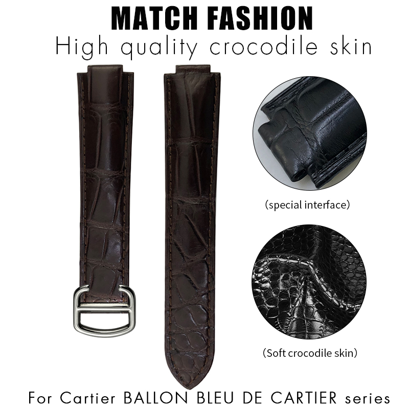 Skóra krokodyla pasek do zegar – Cartier Watch Ballon Bleu recenzja i cena