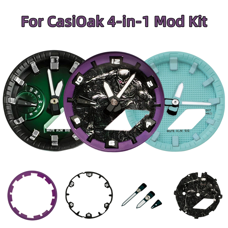 Zestaw CasiOak 4-w-1 do modyfi – Casio Watch G-Shock Ga-2100 recenzja i cena