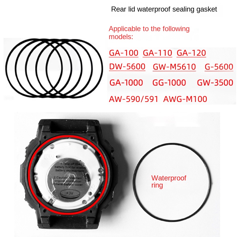 Tylna pokrywa wodoodporny pier – Casio Watch G-Shock Dw-5600 recenzja i cena