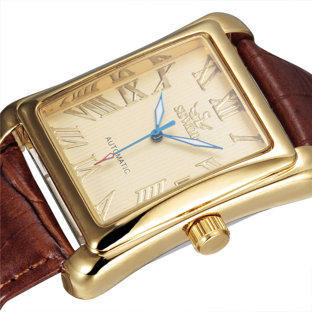 SEWOR Top marka luksusowe męsk – Cartier Watch Santos recenzja i cena
