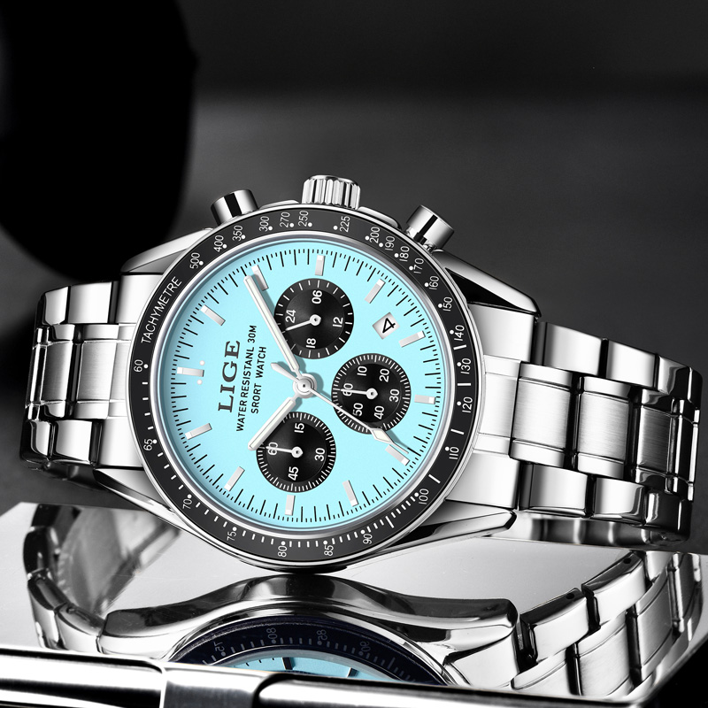 LIGE Luksusowy Zegarek Męski N – Luxury Watch Holder For Men recenzja i cena
