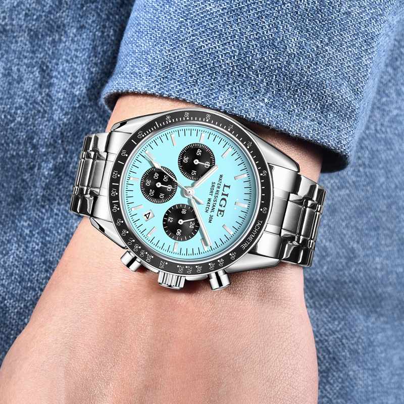 LIGE Luksusowy Zegarek Męski N – Luxury Watch Holder For Men recenzja i cena