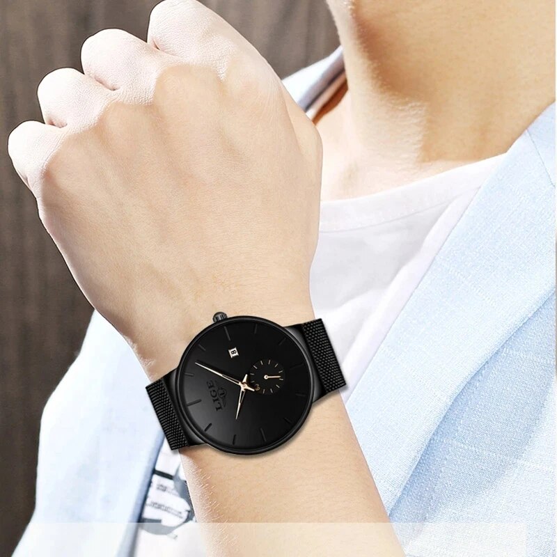 LIGE modne męskie zegarki Top  – Luxury Watch Top 10 recenzja i cena