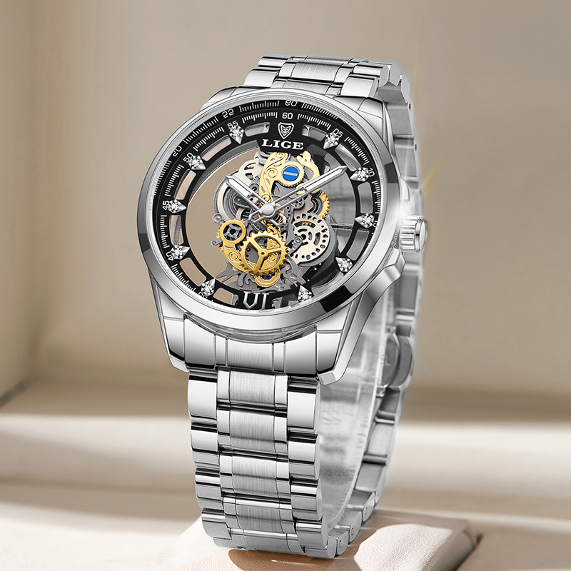 Zegarki męskie LIGE Fashion To – Luxury Watch Top 10 recenzja i cena