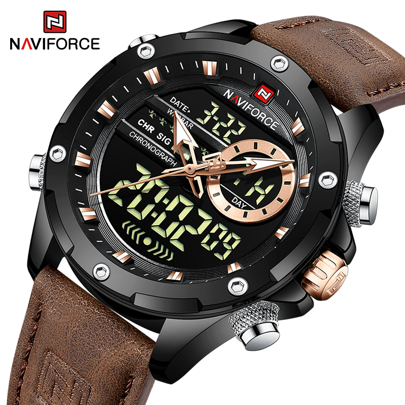 Nowe zegarki męskie NAVIFORCE, – Luxury Watch Holder For Men recenzja i cena