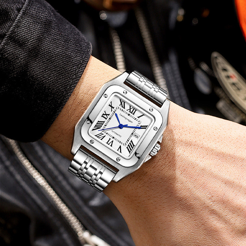 Luksusowy, kwadratowy zegarek  – Cartier Watch Santos recenzja i cena