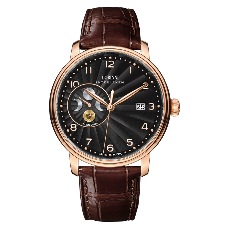LOBINNI Męski Zegarek Automaty – Luxury Watch German recenzja i cena