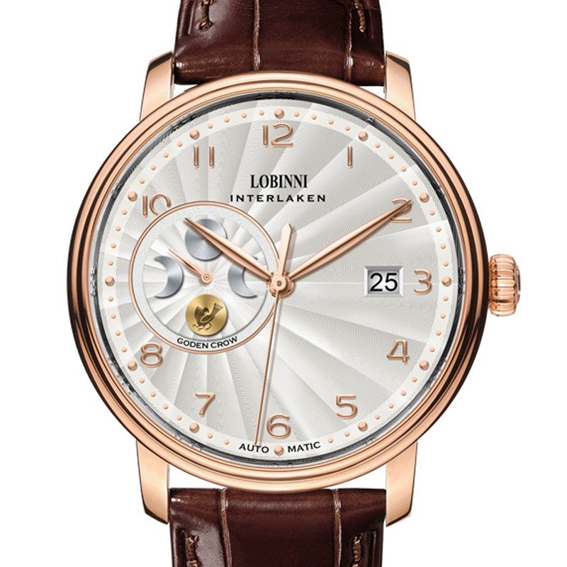 LOBINNI Męski Zegarek Automaty – Luxury Watch German recenzja i cena