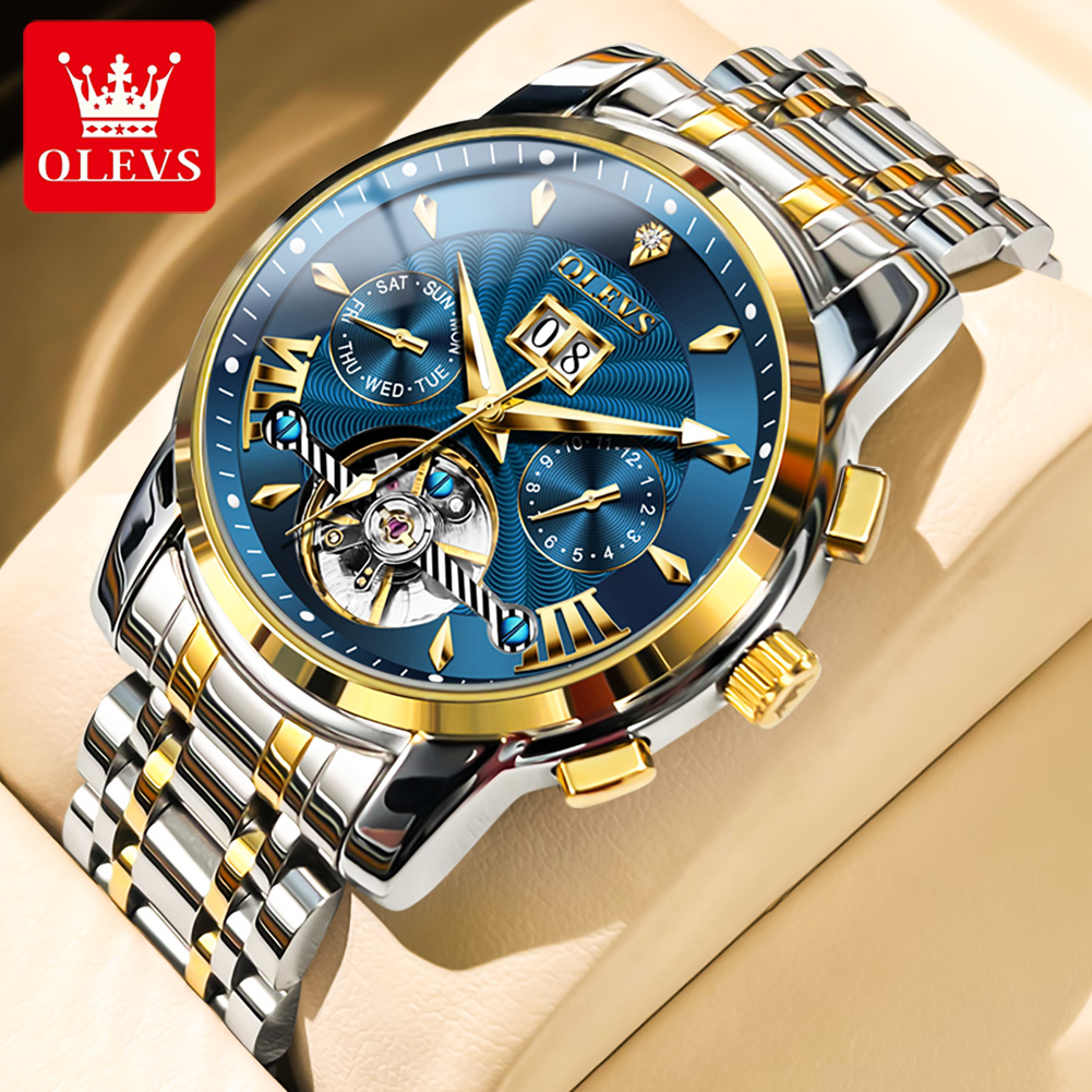 Zegarki męskie OLEVS, luksusow – Luxury Watch Business recenzja i cena