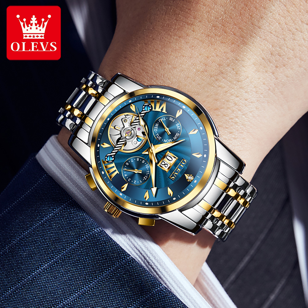 Zegarki męskie OLEVS, luksusow – Luxury Watch Business recenzja i cena