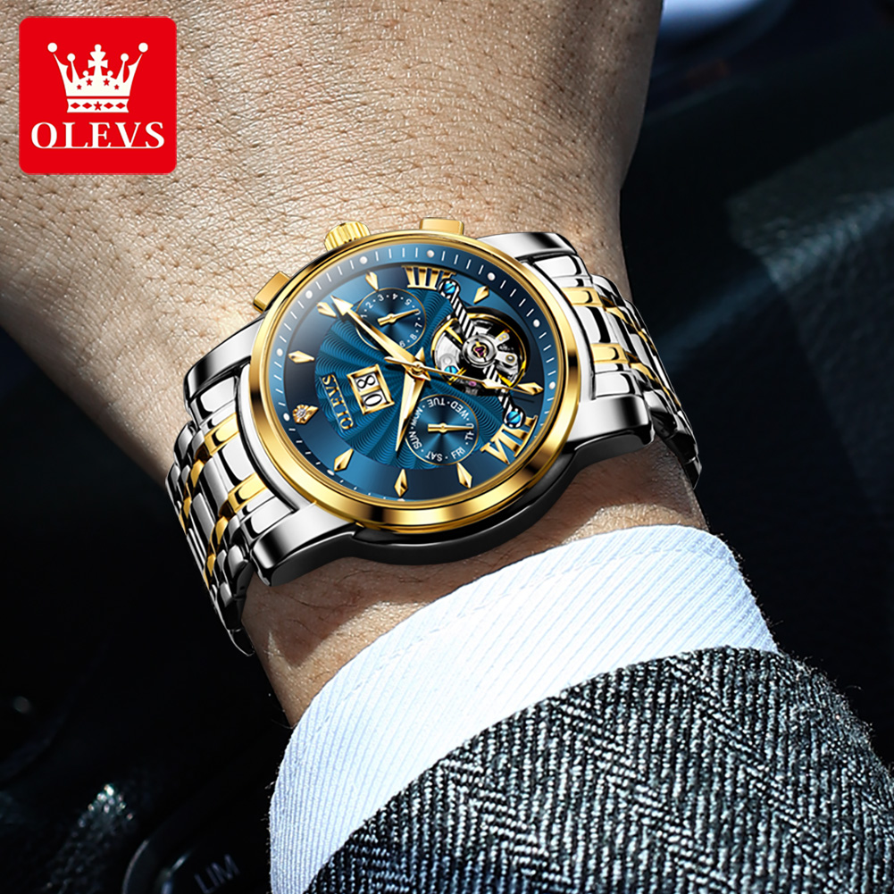 Zegarki męskie OLEVS, luksusow – Luxury Watch Business recenzja i cena
