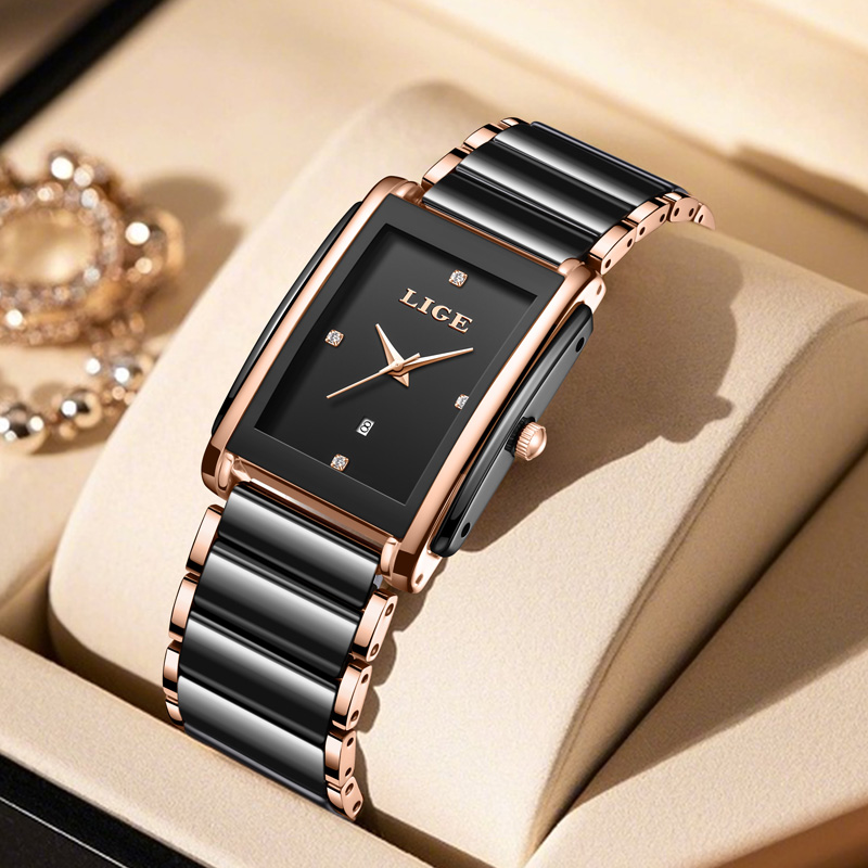 Zegarki damskie LIGE Fashion E – Luxury Watch Display Case recenzja i cena