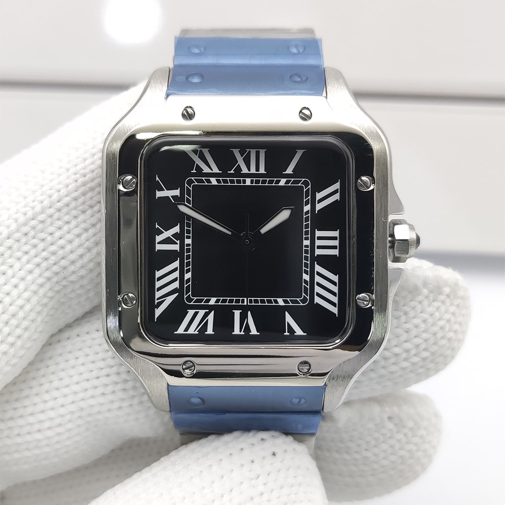Zegarki męskie z kwadratową ko – Cartier Watch Santos recenzja i cena