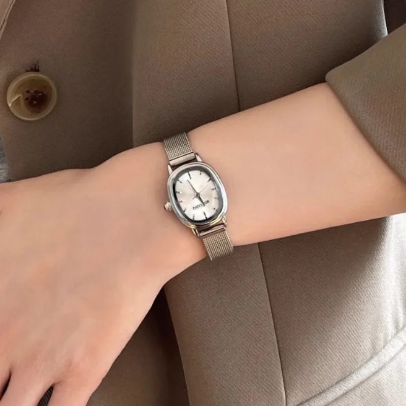 Mała owalna tarcza Zielony zeg – Luxury Watch Brand For Women recenzja i cena